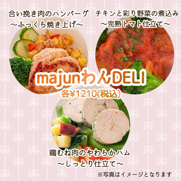 画像1: 【冷】お盆期間限定majunわんDELI・単品販売 (1)