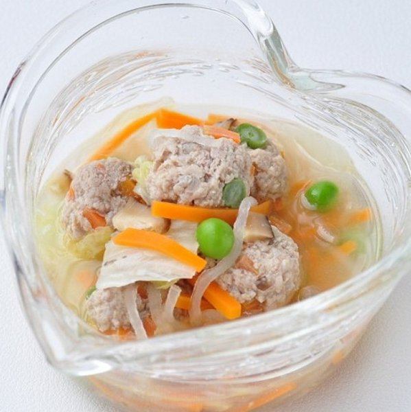 画像1: 【冷】ふっくら肉団子と白菜のスープ (1)