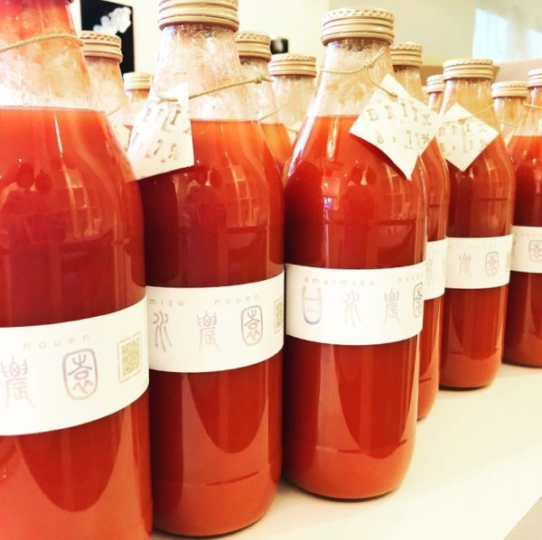 画像1: 甘い水農園　高糖度トマトジュース (1)