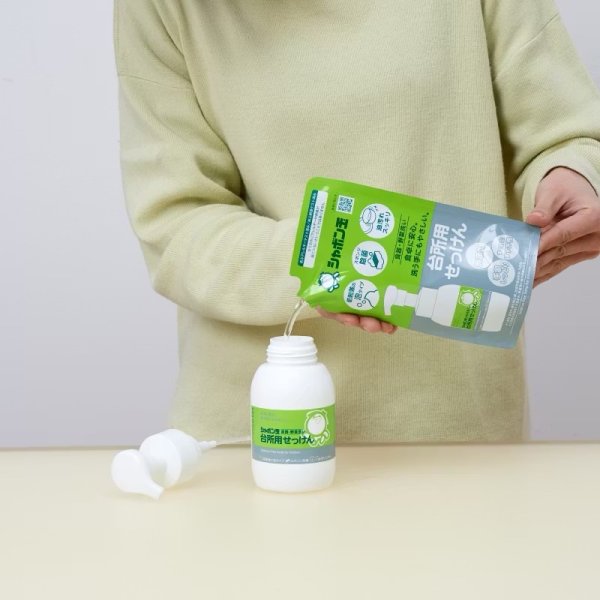 画像3: シャボン玉台所用せっけん泡タイプボトル300ｍL (3)